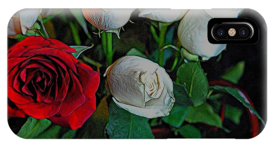 Red and White Roses Collection 2 - Phone Case