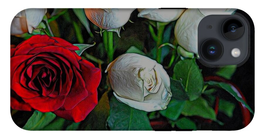 Red and White Roses Collection 2 - Phone Case