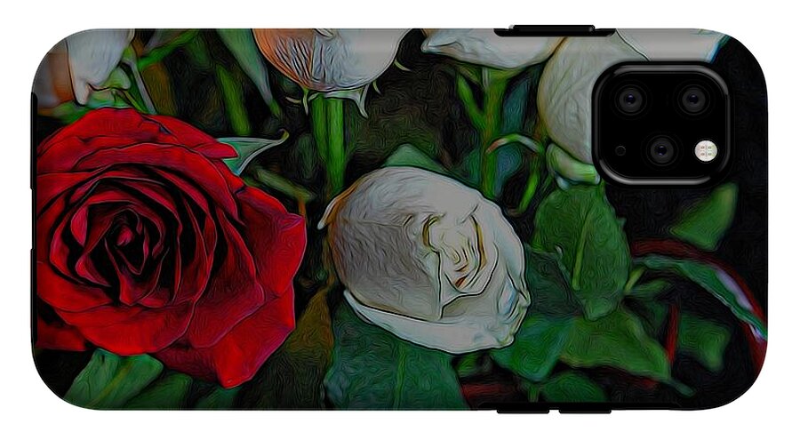 Red and White Roses Collection 2 - Phone Case