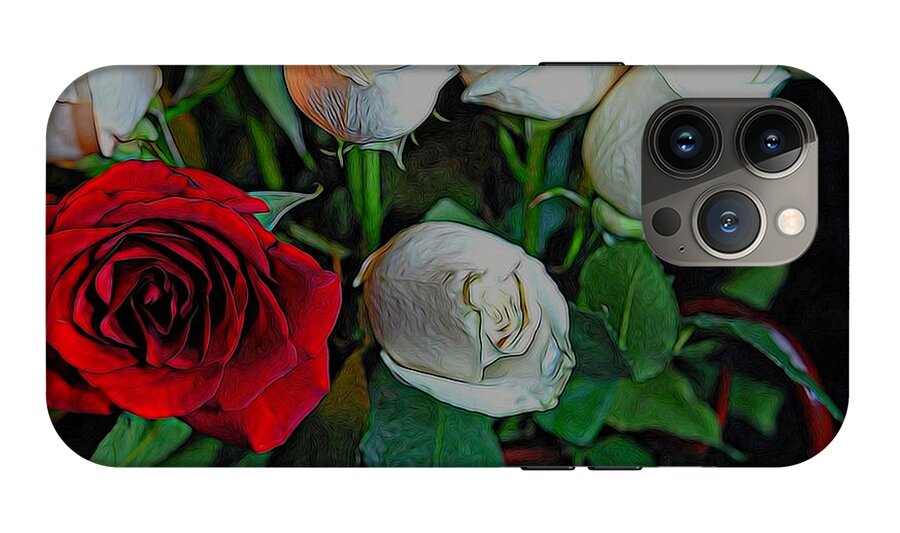 Red and White Roses Collection 2 - Phone Case