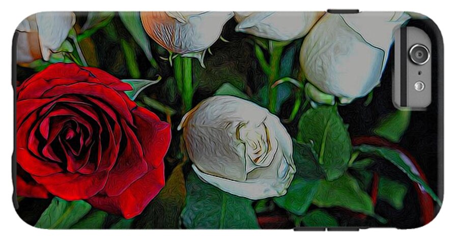 Red and White Roses Collection 2 - Phone Case