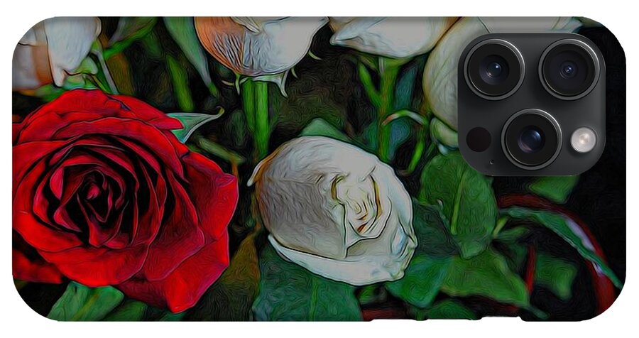 Red and White Roses Collection 2 - Phone Case