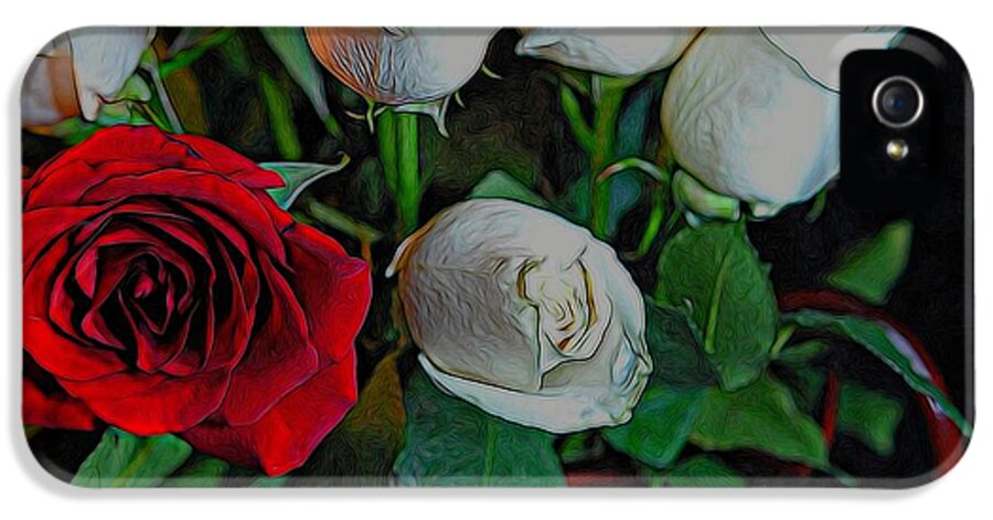 Red and White Roses Collection 2 - Phone Case