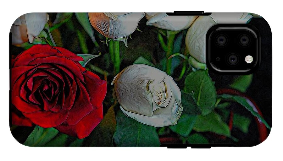 Red and White Roses Collection 2 - Phone Case