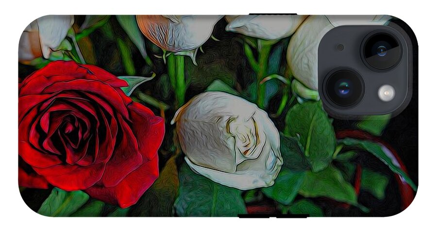 Red and White Roses Collection 2 - Phone Case