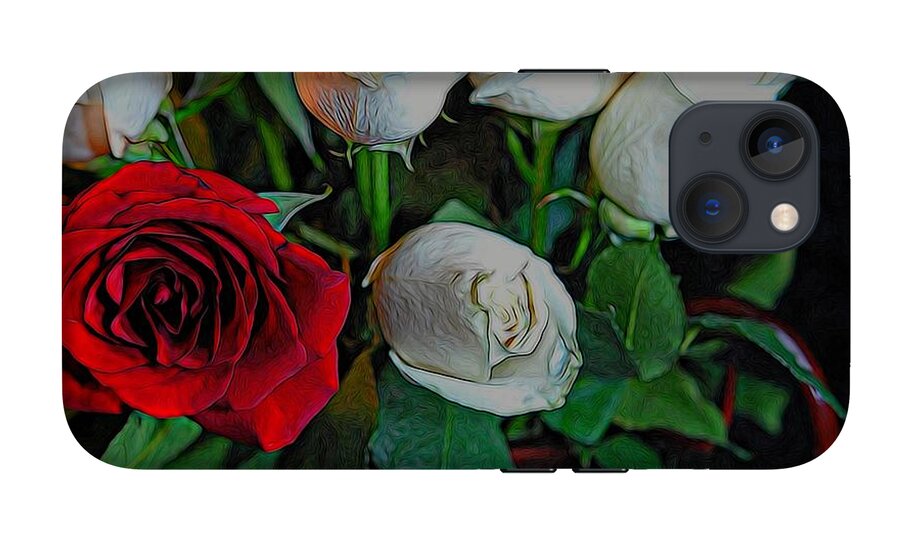 Red and White Roses Collection 2 - Phone Case