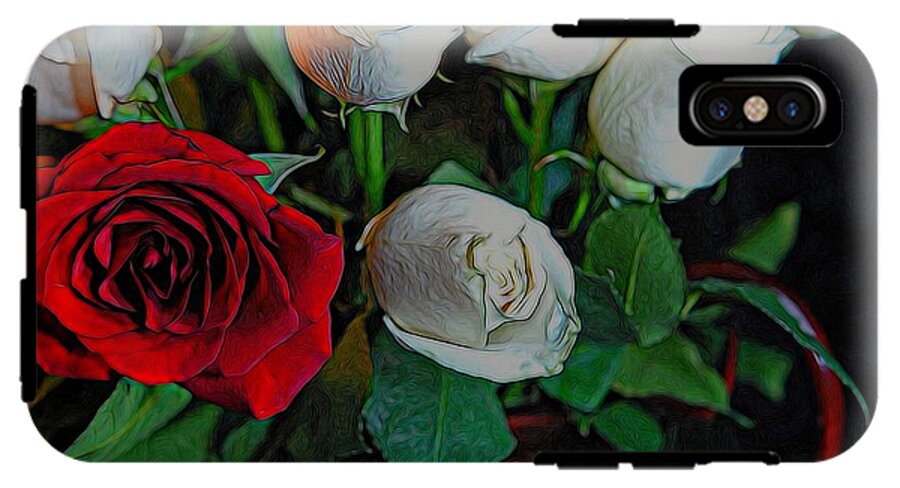 Red and White Roses Collection 2 - Phone Case