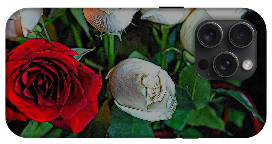 Red and White Roses Collection 2 - Phone Case