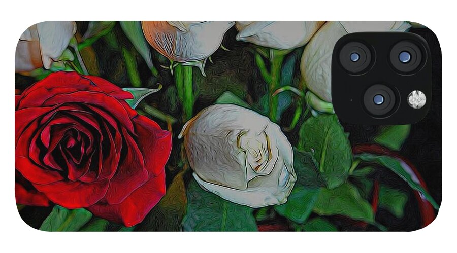 Red and White Roses Collection 2 - Phone Case