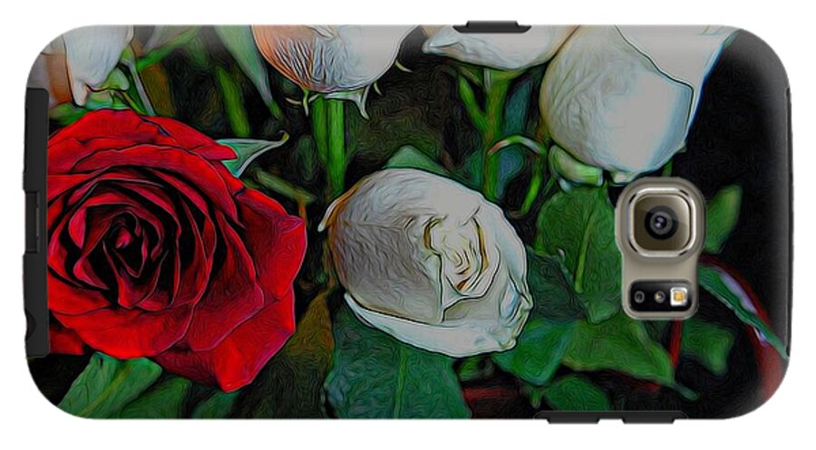Red and White Roses Collection 2 - Phone Case