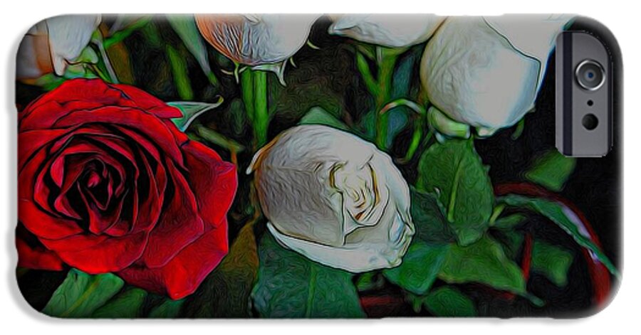 Red and White Roses Collection 2 - Phone Case