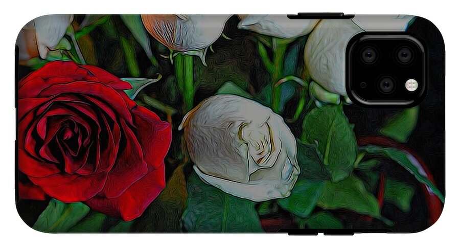 Red and White Roses Collection 2 - Phone Case