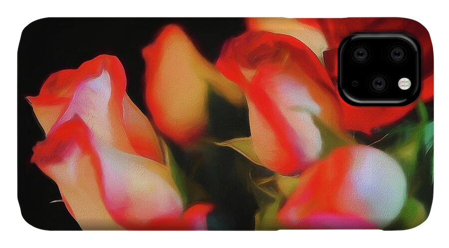 Red and White Roses Collection 4 - Phone Case