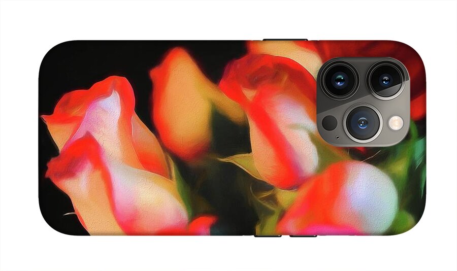 Red and White Roses Collection 4 - Phone Case