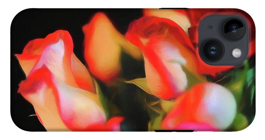 Red and White Roses Collection 4 - Phone Case
