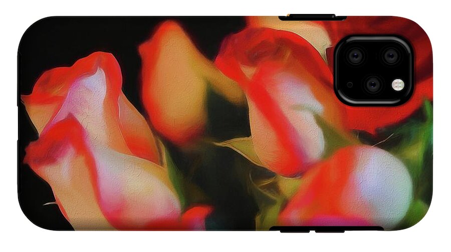 Red and White Roses Collection 4 - Phone Case