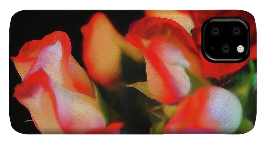 Red and White Roses Collection 4 - Phone Case