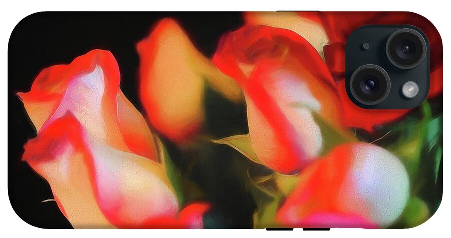 Red and White Roses Collection 4 - Phone Case
