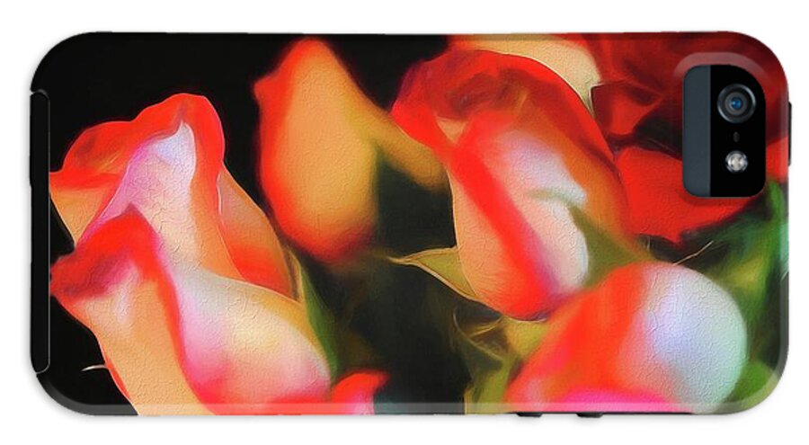 Red and White Roses Collection 4 - Phone Case