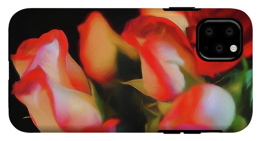 Red and White Roses Collection 4 - Phone Case