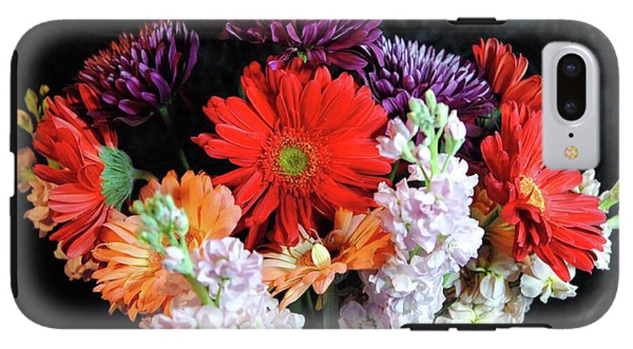 Red Daisy Bouquet - Phone Case