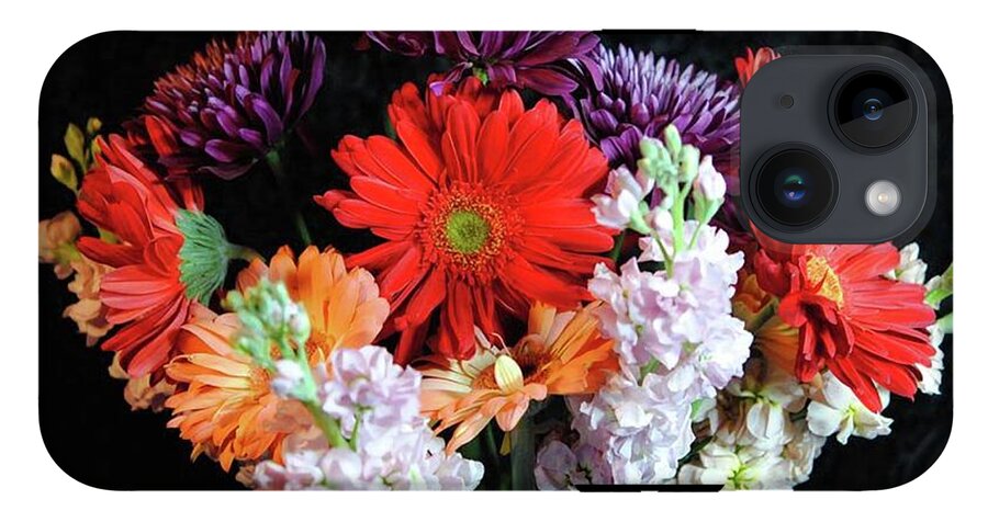 Red Daisy Bouquet - Phone Case