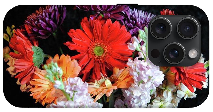 Red Daisy Bouquet - Phone Case