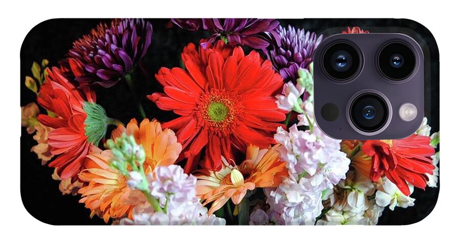 Red Daisy Bouquet - Phone Case