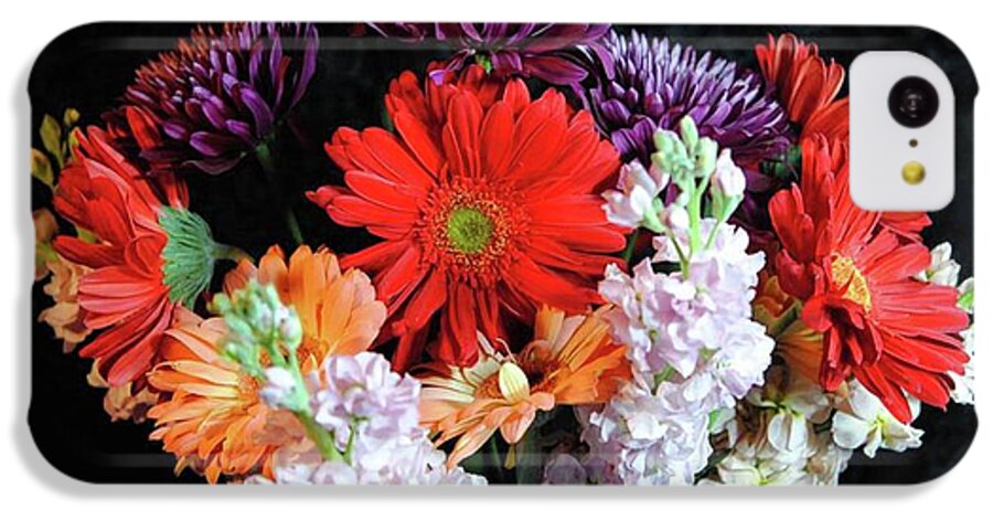 Red Daisy Bouquet - Phone Case