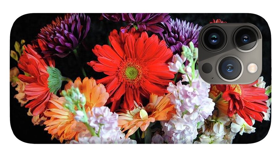 Red Daisy Bouquet - Phone Case