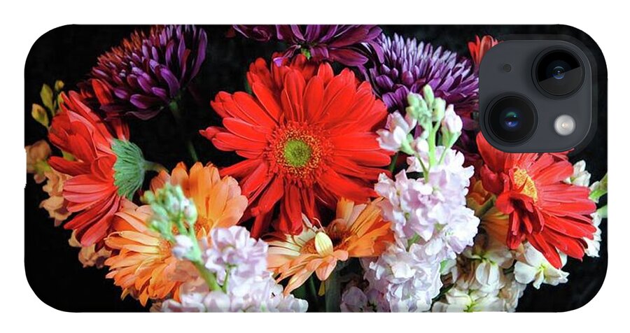 Red Daisy Bouquet - Phone Case