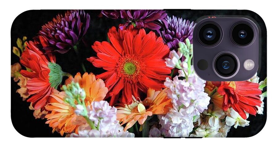 Red Daisy Bouquet - Phone Case