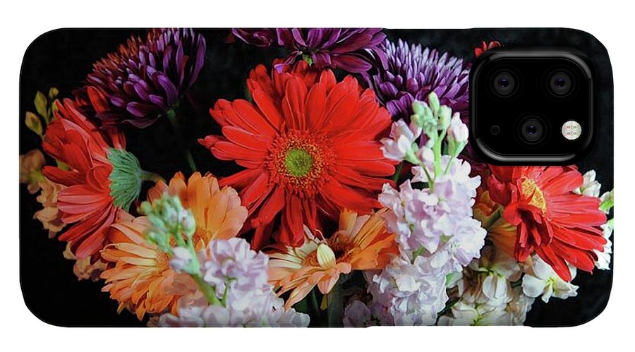Red Daisy Bouquet - Phone Case