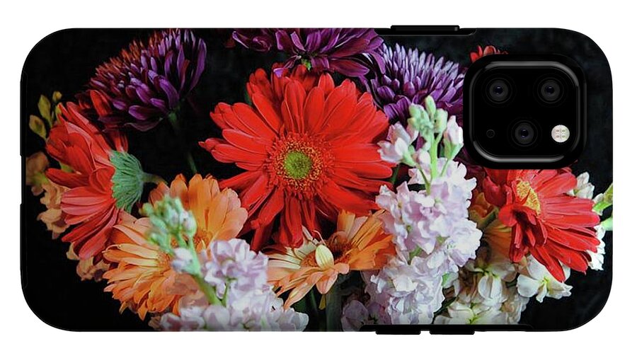 Red Daisy Bouquet - Phone Case