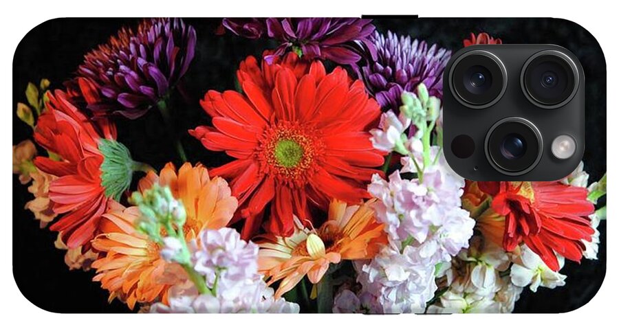 Red Daisy Bouquet - Phone Case