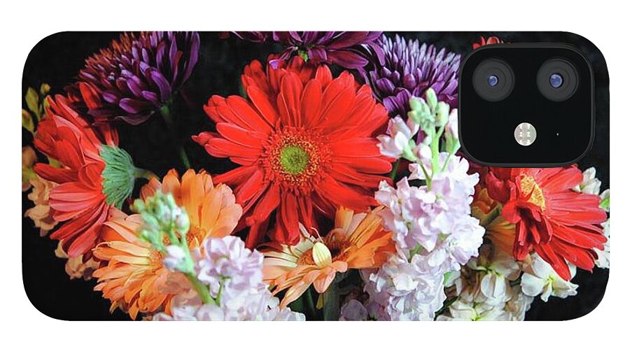 Red Daisy Bouquet - Phone Case