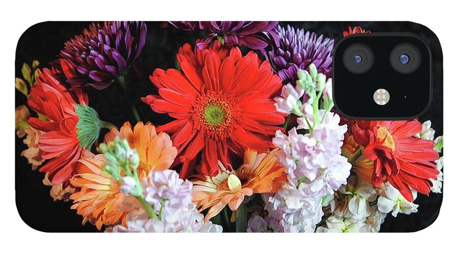 Red Daisy Bouquet - Phone Case