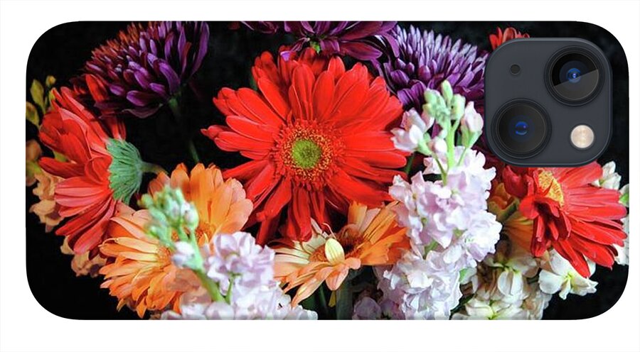 Red Daisy Bouquet - Phone Case