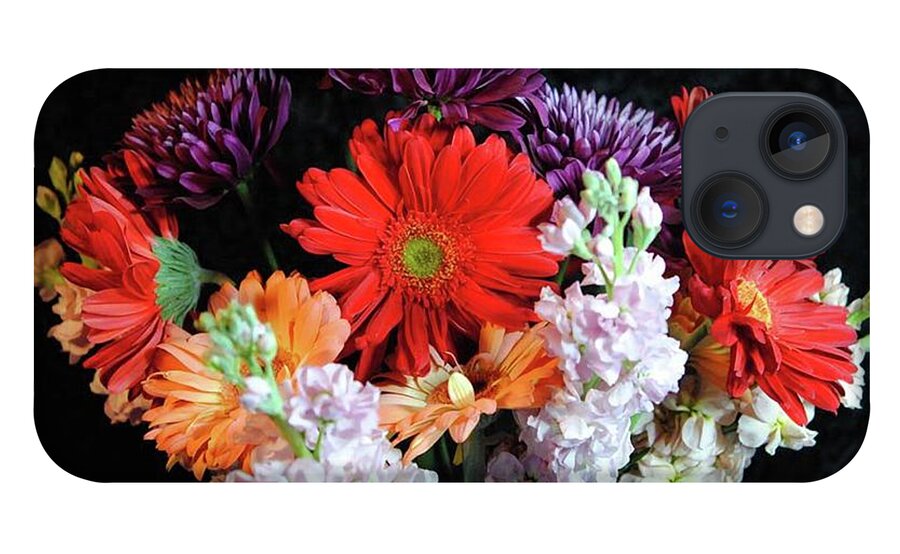 Red Daisy Bouquet - Phone Case