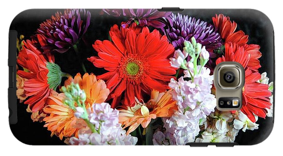 Red Daisy Bouquet - Phone Case