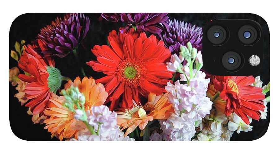 Red Daisy Bouquet - Phone Case