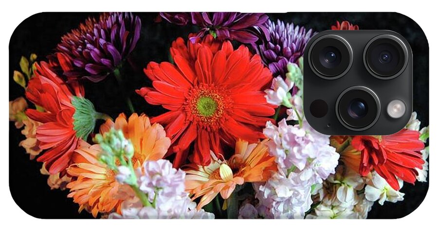 Red Daisy Bouquet - Phone Case