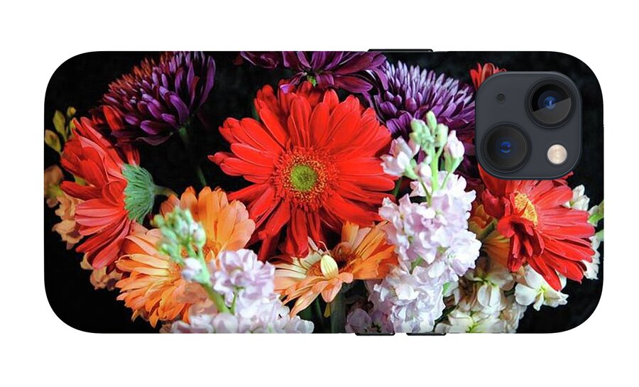 Red Daisy Bouquet - Phone Case