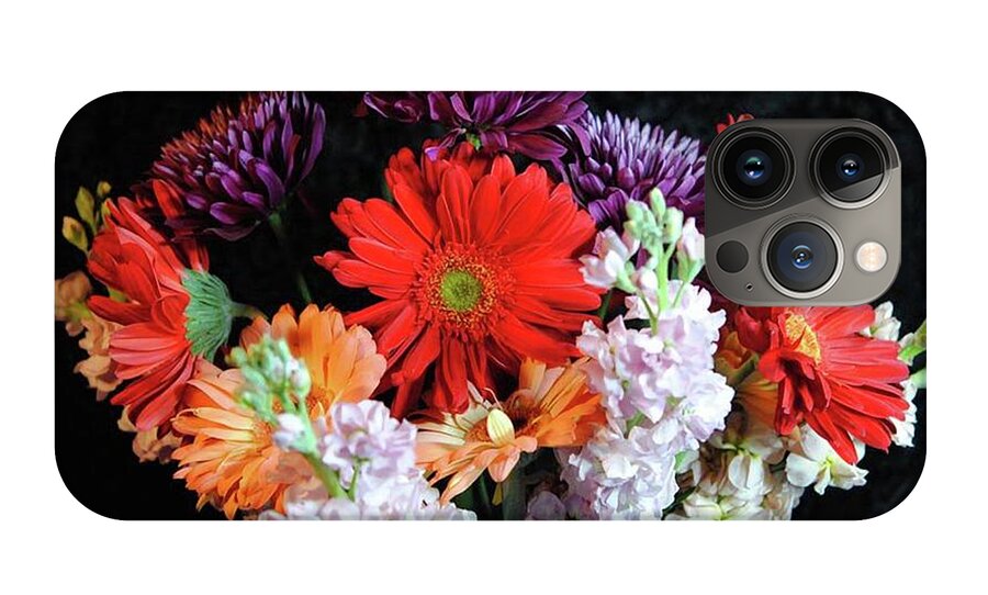 Red Daisy Bouquet - Phone Case