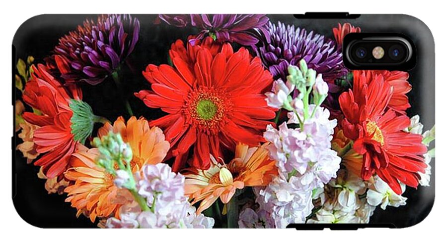 Red Daisy Bouquet - Phone Case