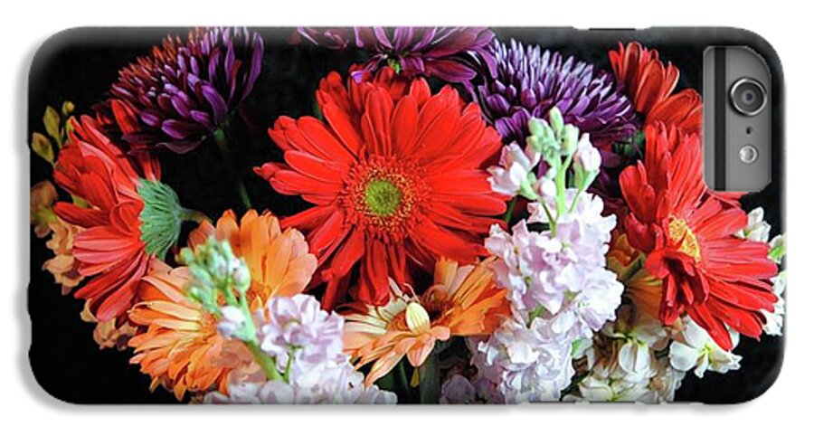 Red Daisy Bouquet - Phone Case