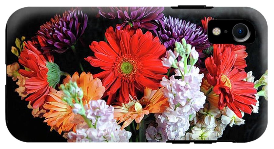 Red Daisy Bouquet - Phone Case