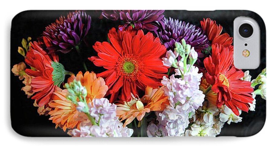 Red Daisy Bouquet - Phone Case