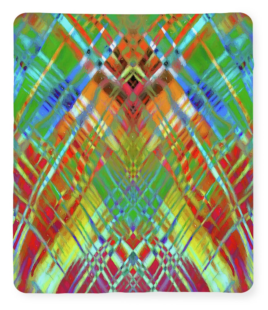 Red Green Freestyle Plaid - Blanket