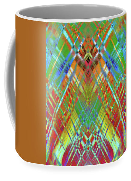 Red Green Freestyle Plaid - Mug